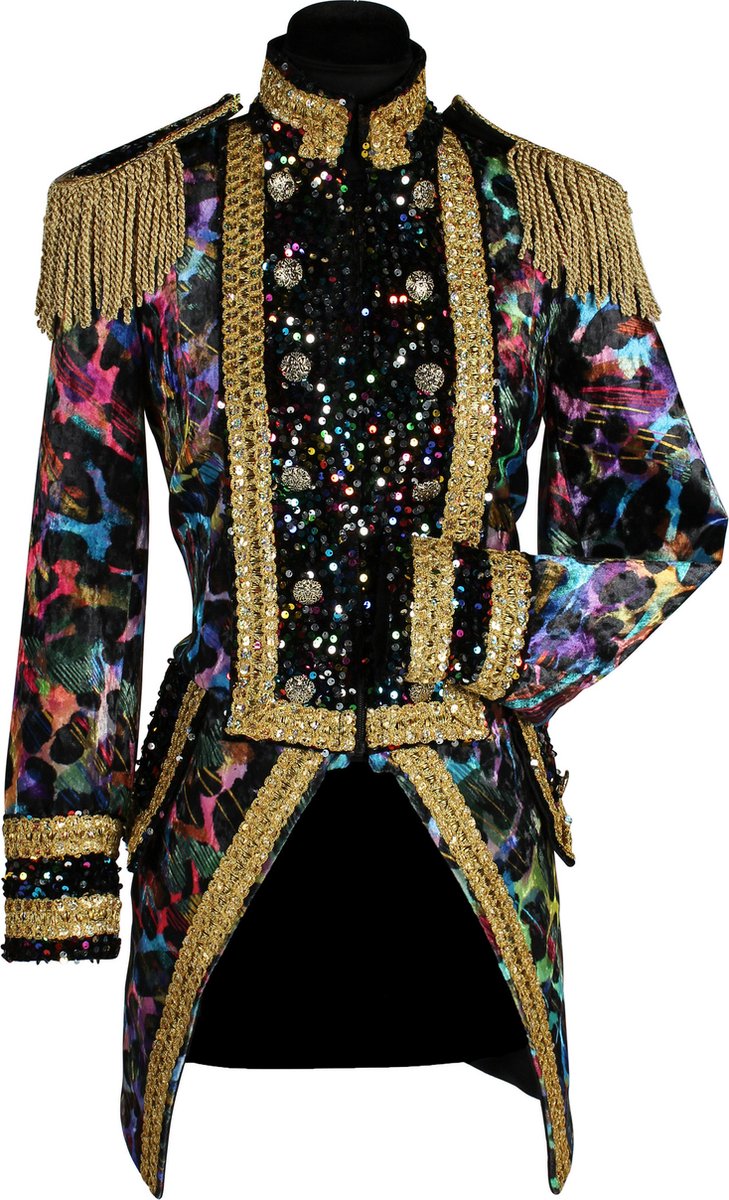 Thetru Carnavalsjas Dames - Painted Black - Maat S