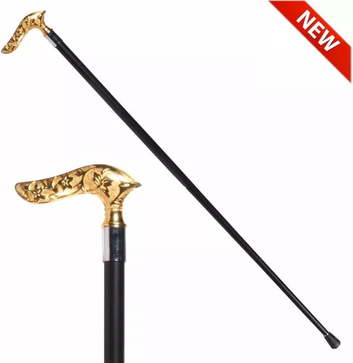 Wandelstok Amadeus Goud - cane