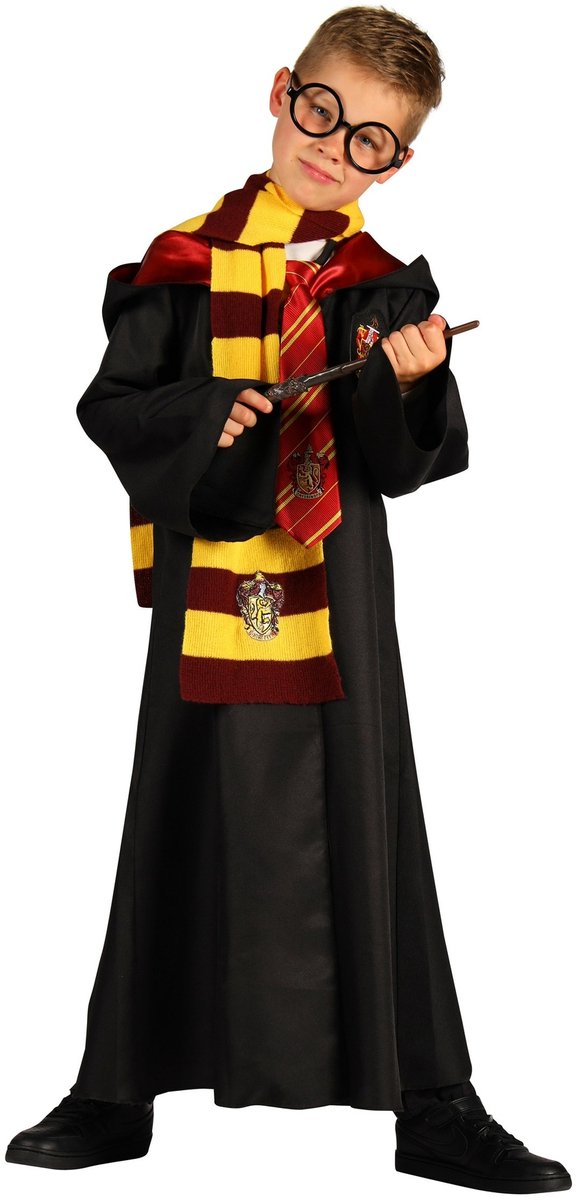 Wizard Kostuum - Volledig Tovenaar Kostuum - Kinderkostuum - Maat 116-128