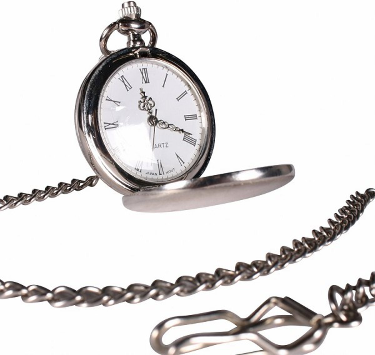 Zakhorloge peaky blinders zilver