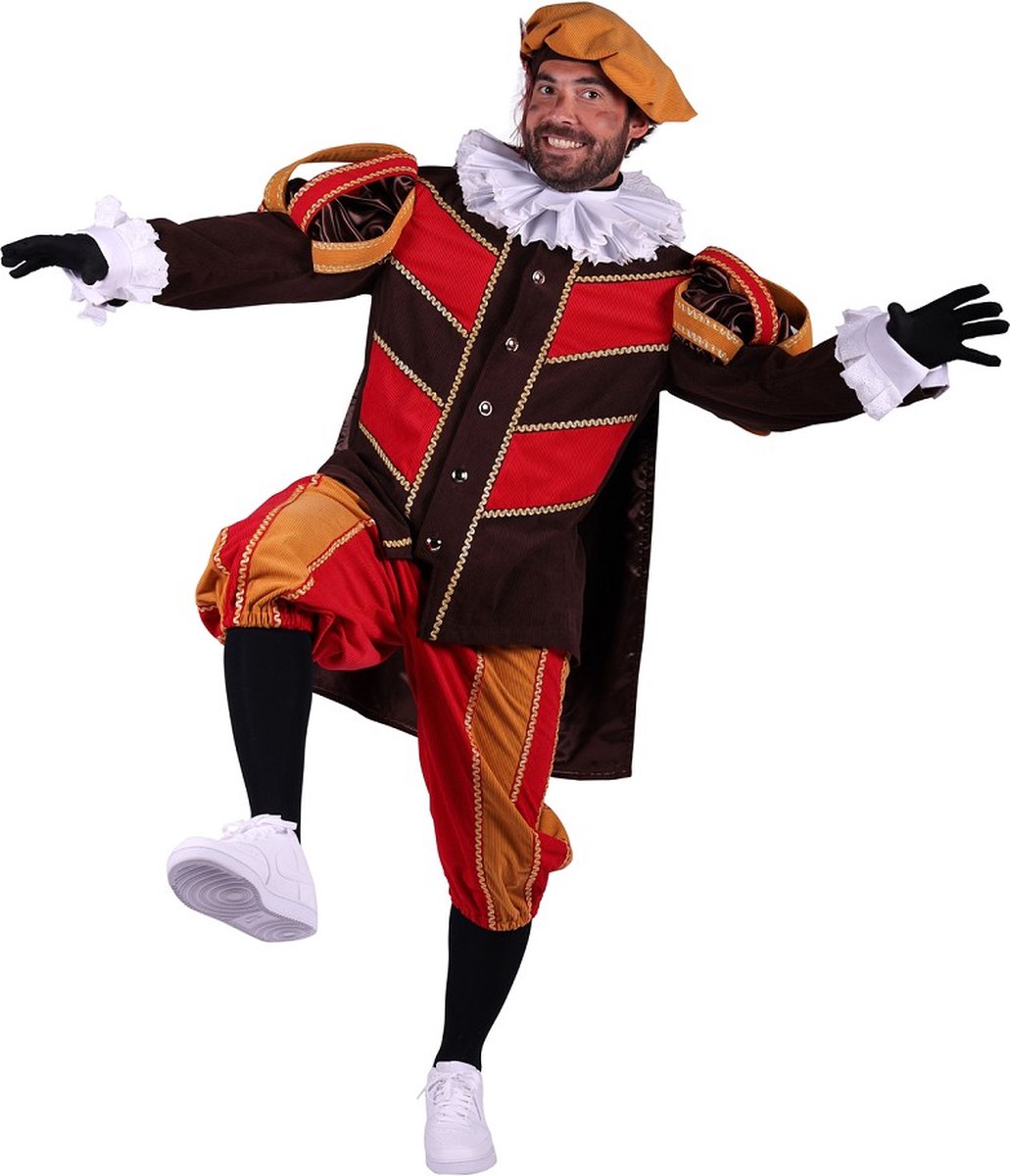 ribfluweel pieten pakken voor volwassenen Maat XL