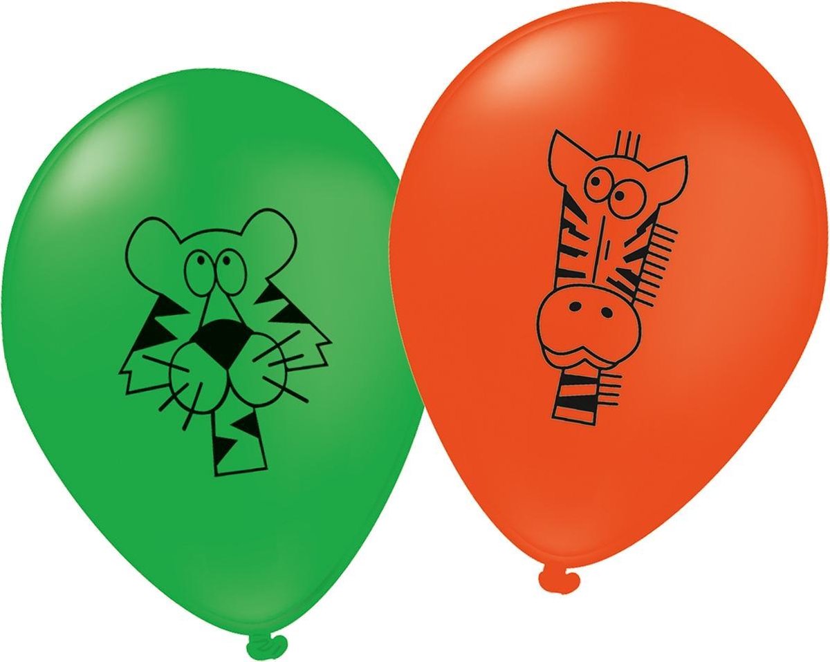 Tib Ballonnen Animals 30 Cm Latex 7 Stuks
