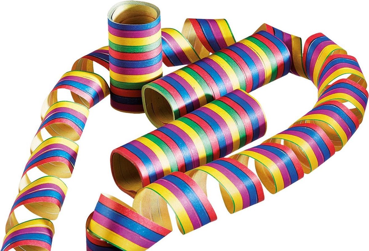 Tib Serpentines 4 Meter Papier 3 Stuks