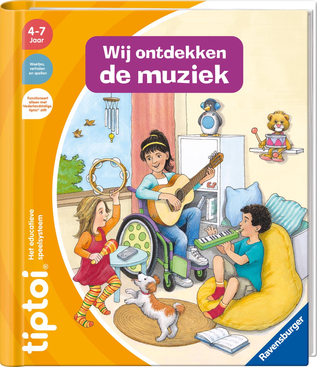 Tiptoi Boek Muziek Ontdekken