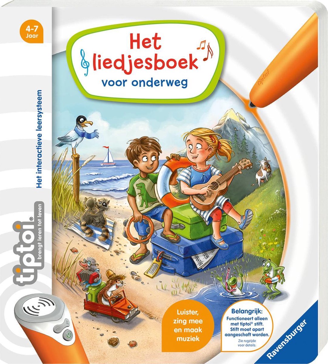 tiptoi® Het Liedjesboek voor onderweg