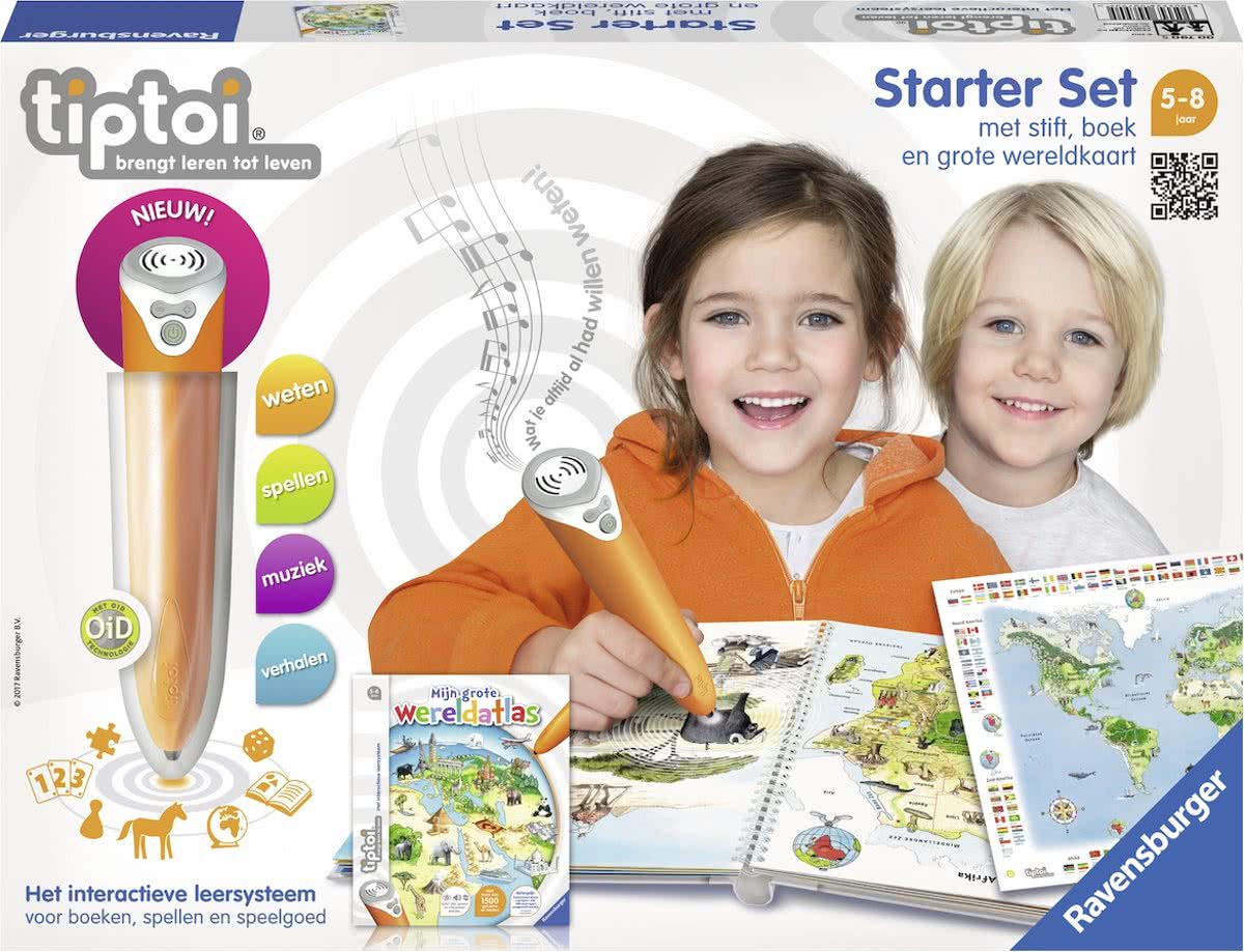 tiptoi® Starterset boek Wereldatlas