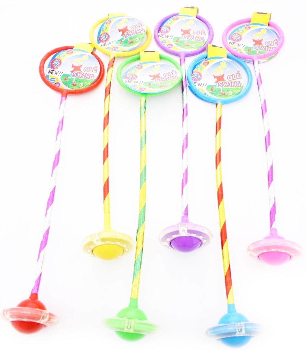 Ole Swing Groot Met Licht En LASERSTICK -Diverse kleuren - buitenspelen - buitenspeelgoed