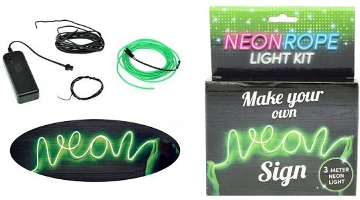 Toi Toys DIY design met 3m neonlicht