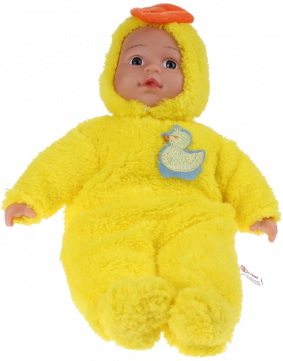 Toi-toys Babypop Met Dierenpyjama - Eend