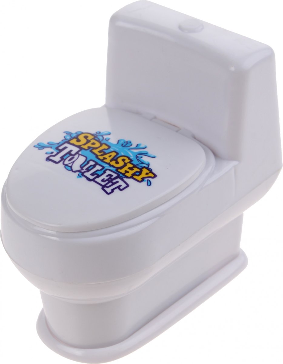 Toi-toys Spuitend Toilet Wit 10 Cm