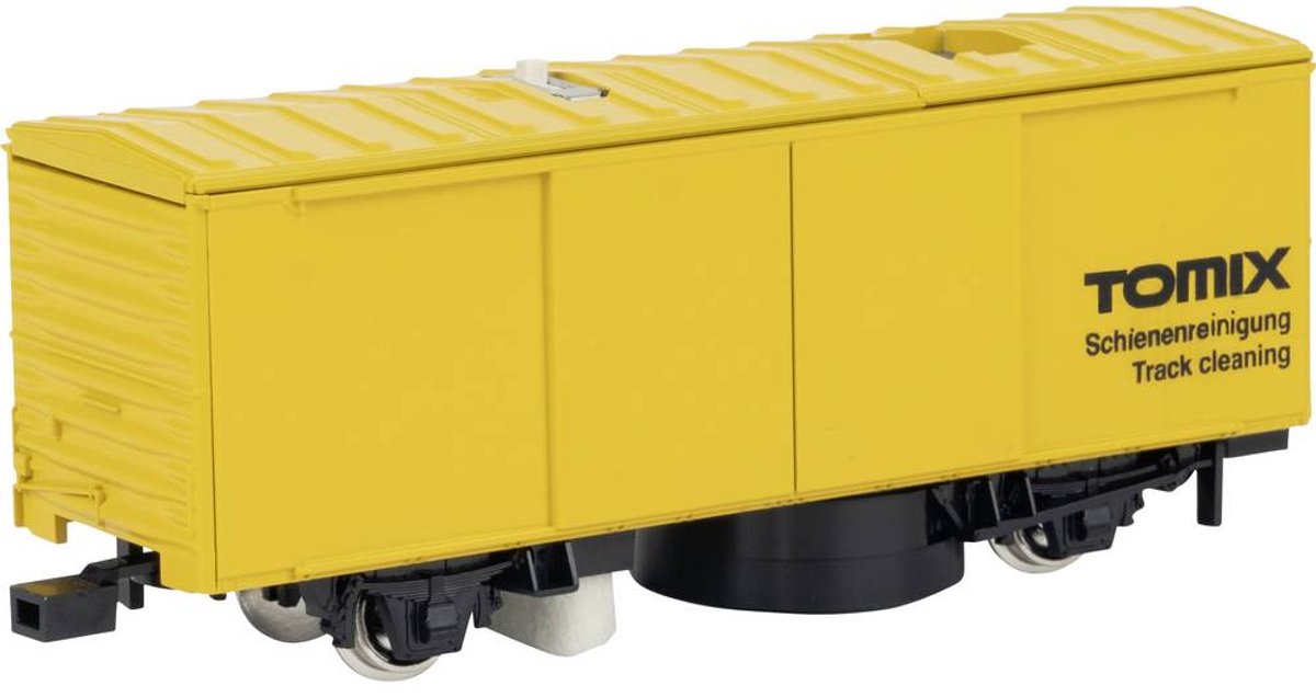 TomyTec - 1/87 TRACK-CLEANING-CAR H0 YELLOW (11/24) * - modelbouwsets, hobbybouwspeelgoed voor kinderen, modelverf en accessoires