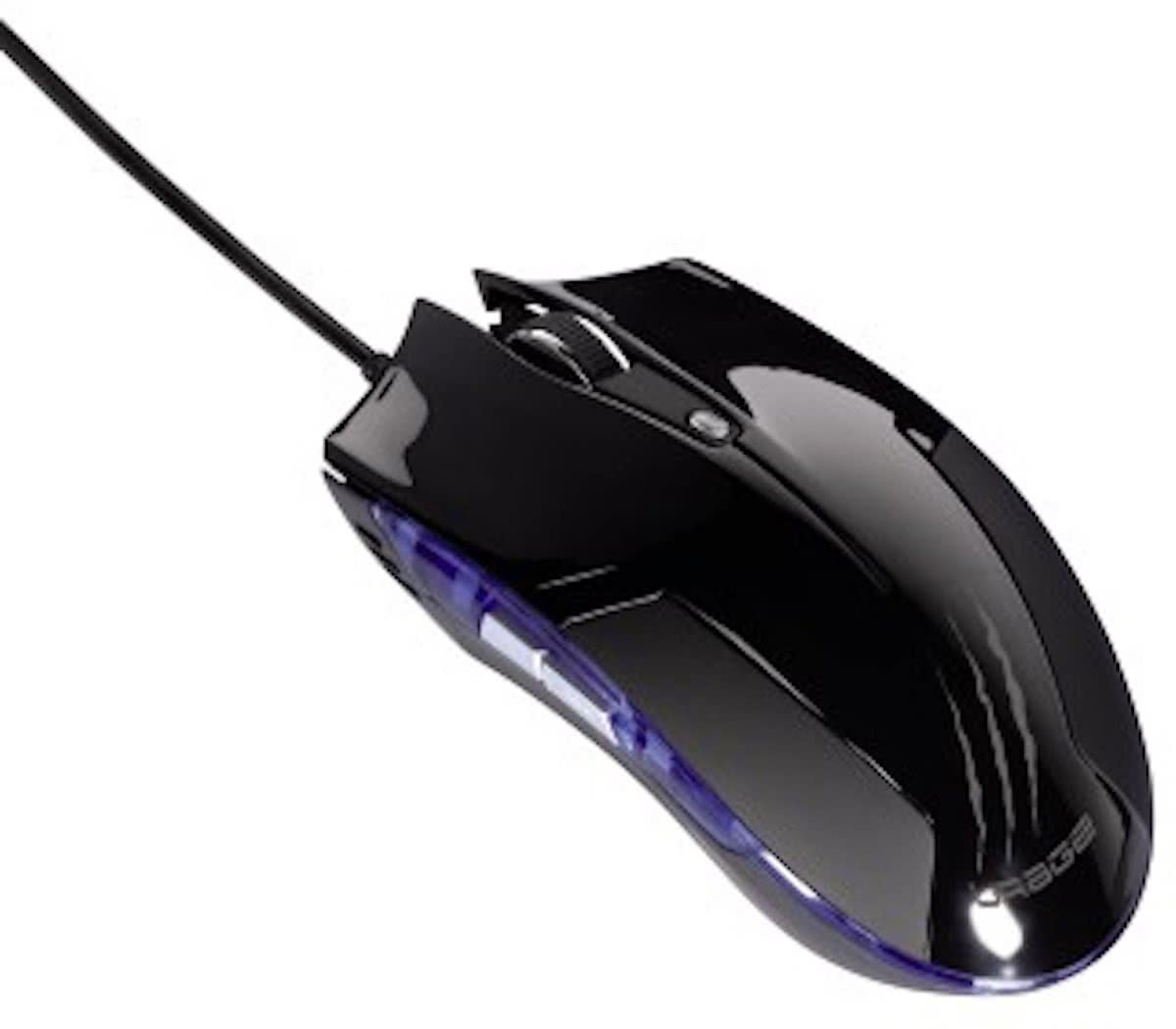 Battletron USB Optische Game/Gaming Muis 8 Knoppen Instelbare DPI