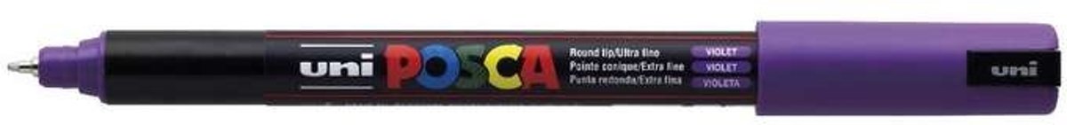 uni-ball Paint Marker op waterbasis Posca PC-1MR paars