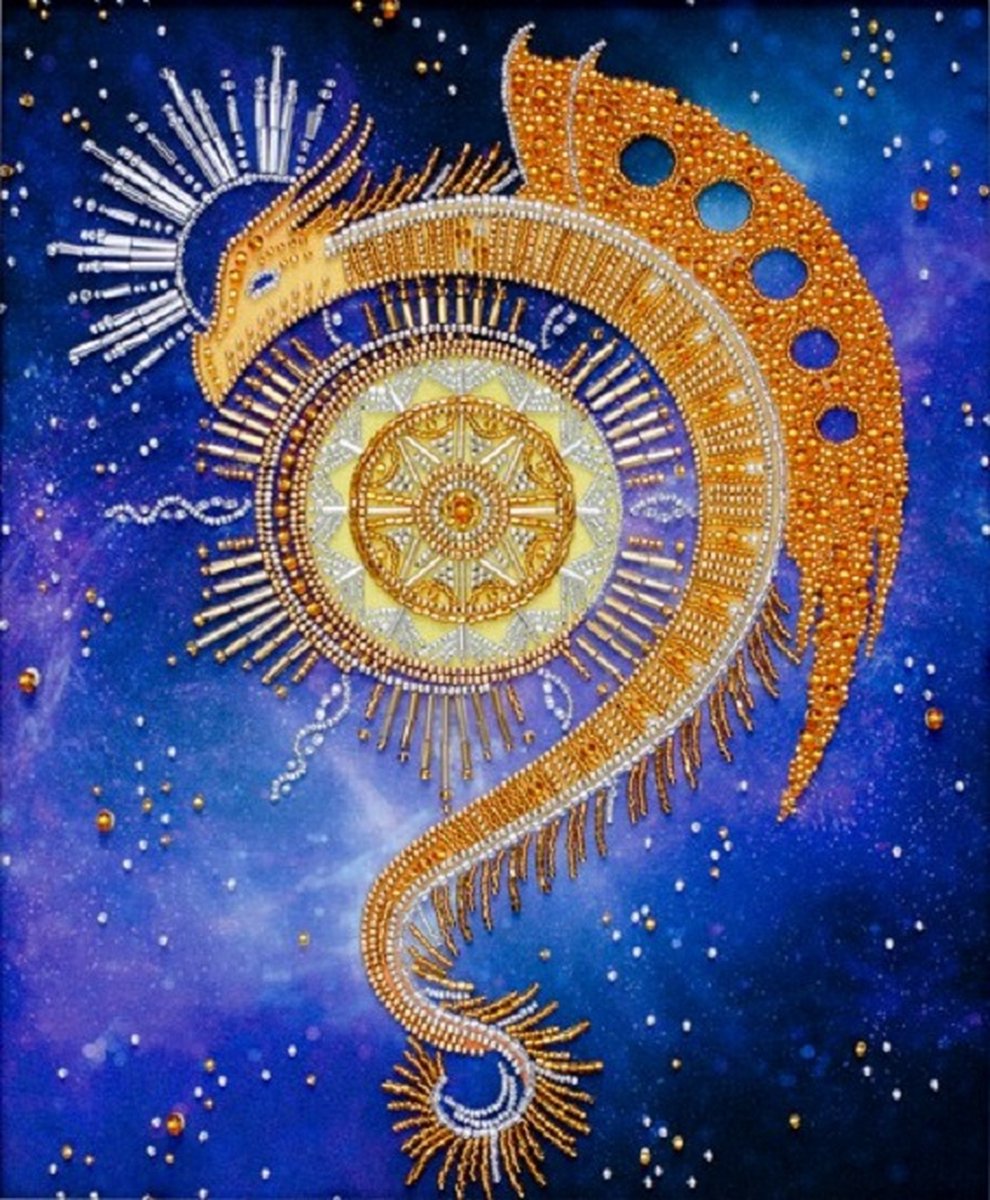 BORDUURPAKKET met kralen/parels - Symbol of Prosperity - Symbool van voorspoed - VDV