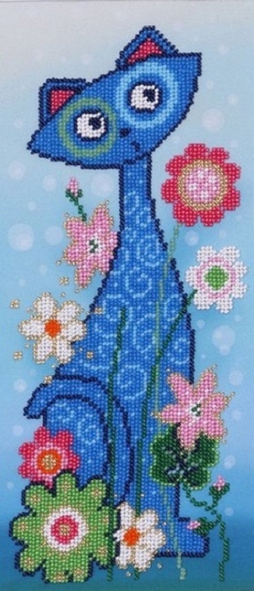 KRALEN BORDUURPAKKET - CAT - BLAUW - inclusief nederlandse gebruiksaanwijzing