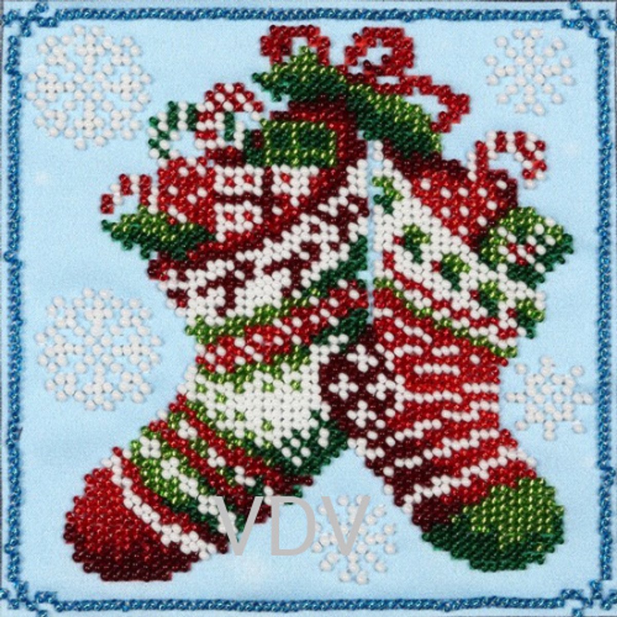 KRALEN BORDUURPAKKET - Christmas Boots - Kerstlaarsjes - 0448 - VDV