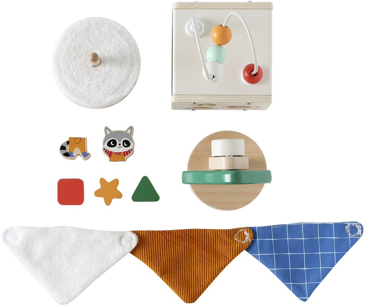 Vertbaudet 3-delige speelkoffer gemaakt van FSC 100%®-hout