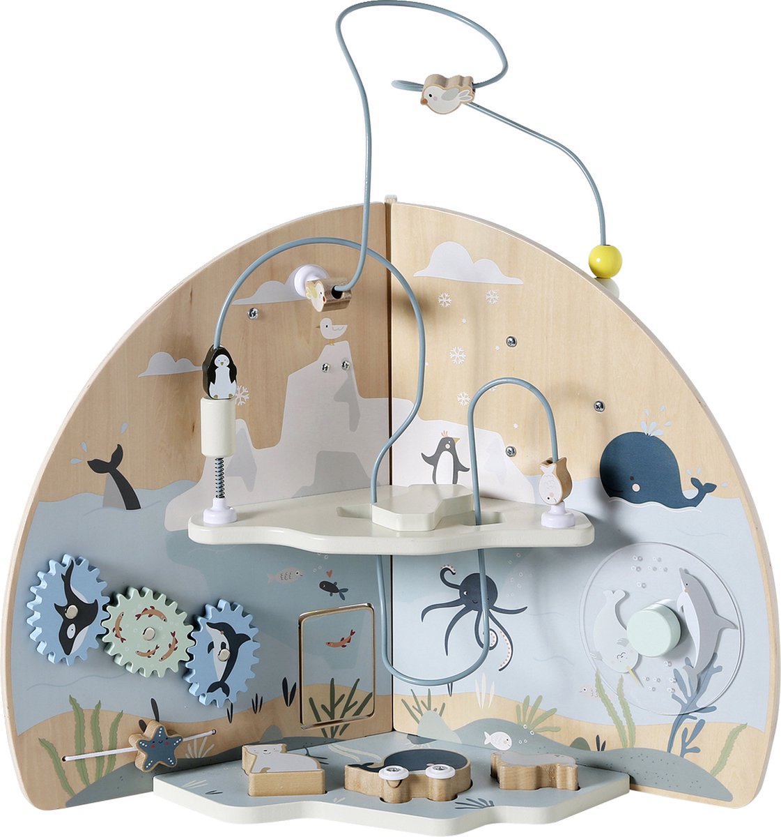 Vertbaudet Activiteitenkoepel 3 werelden van FSC 100% hout