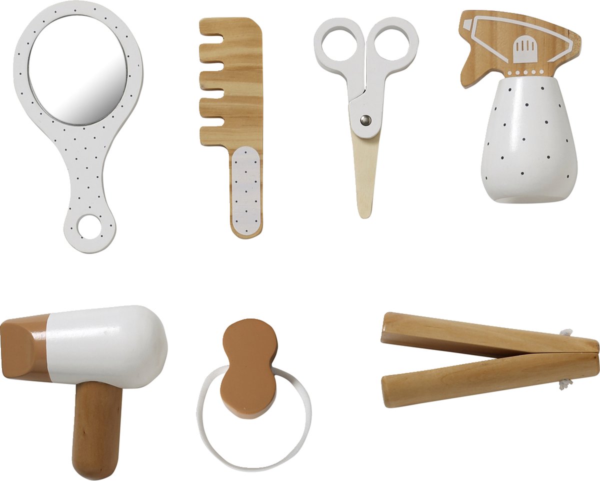 Vertbaudet FSC® houten kappersset