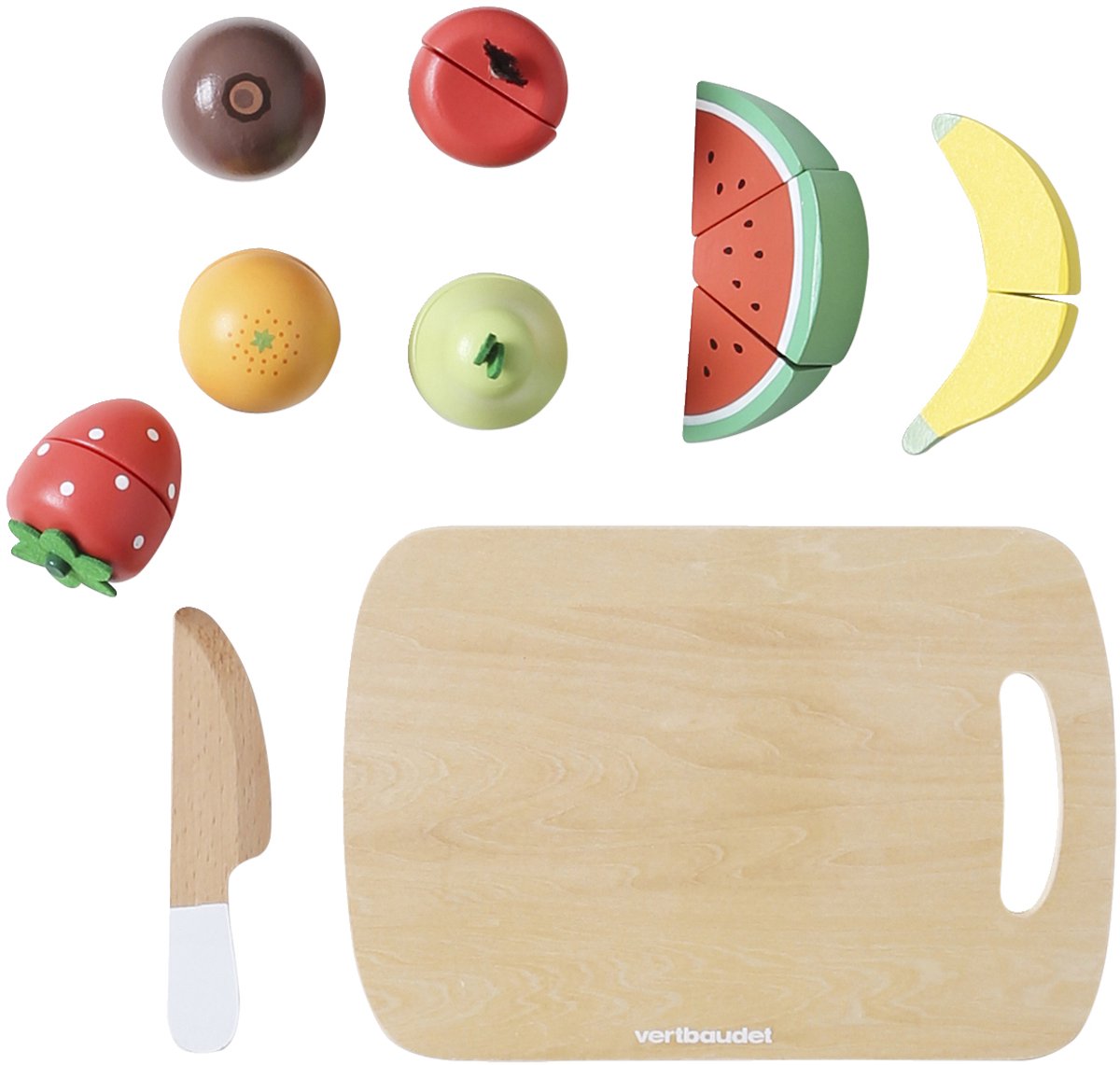 Vertbaudet Fruitstukken om te snijden van FSC 100%-hout