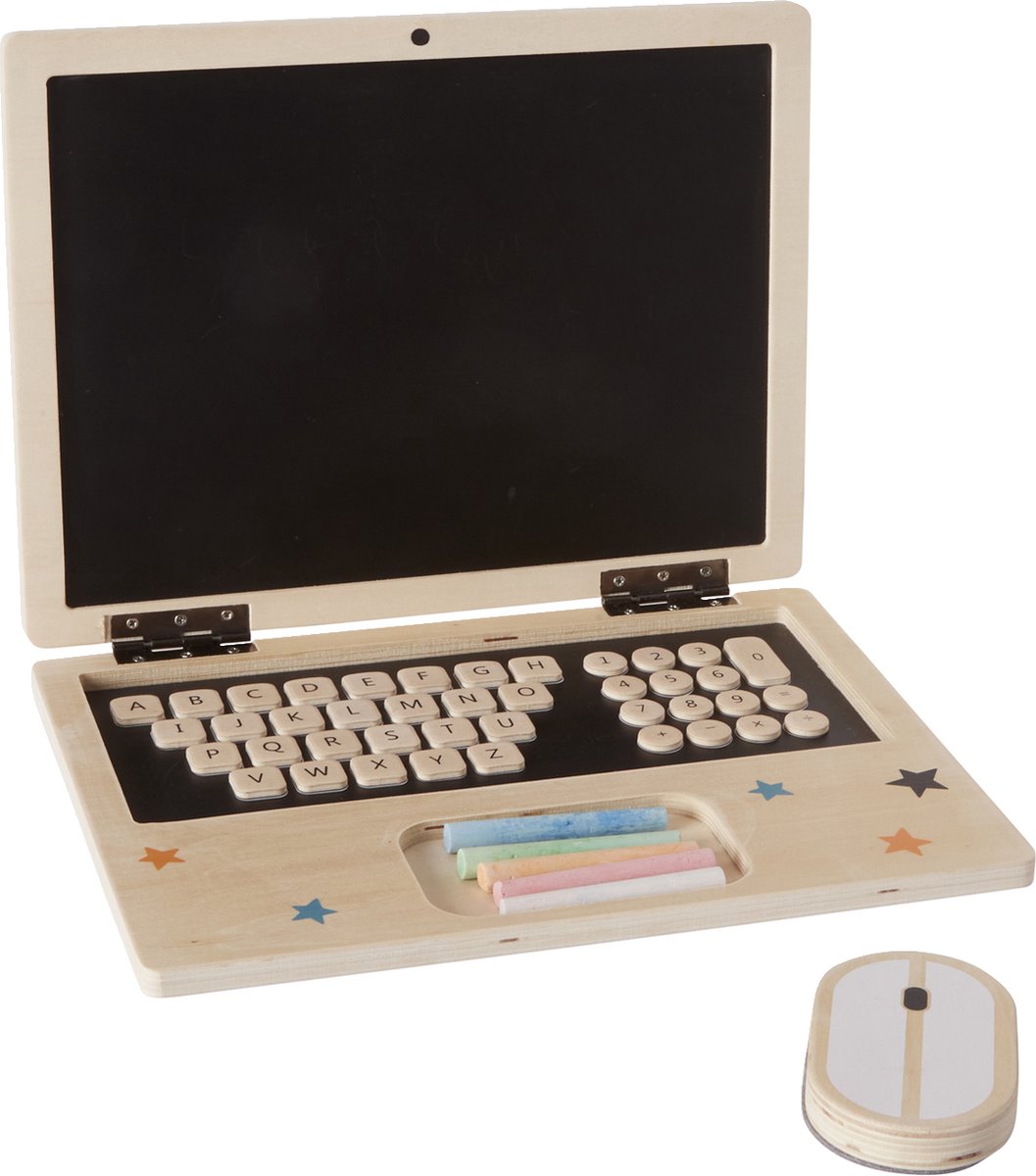 Vertbaudet Houten laptop