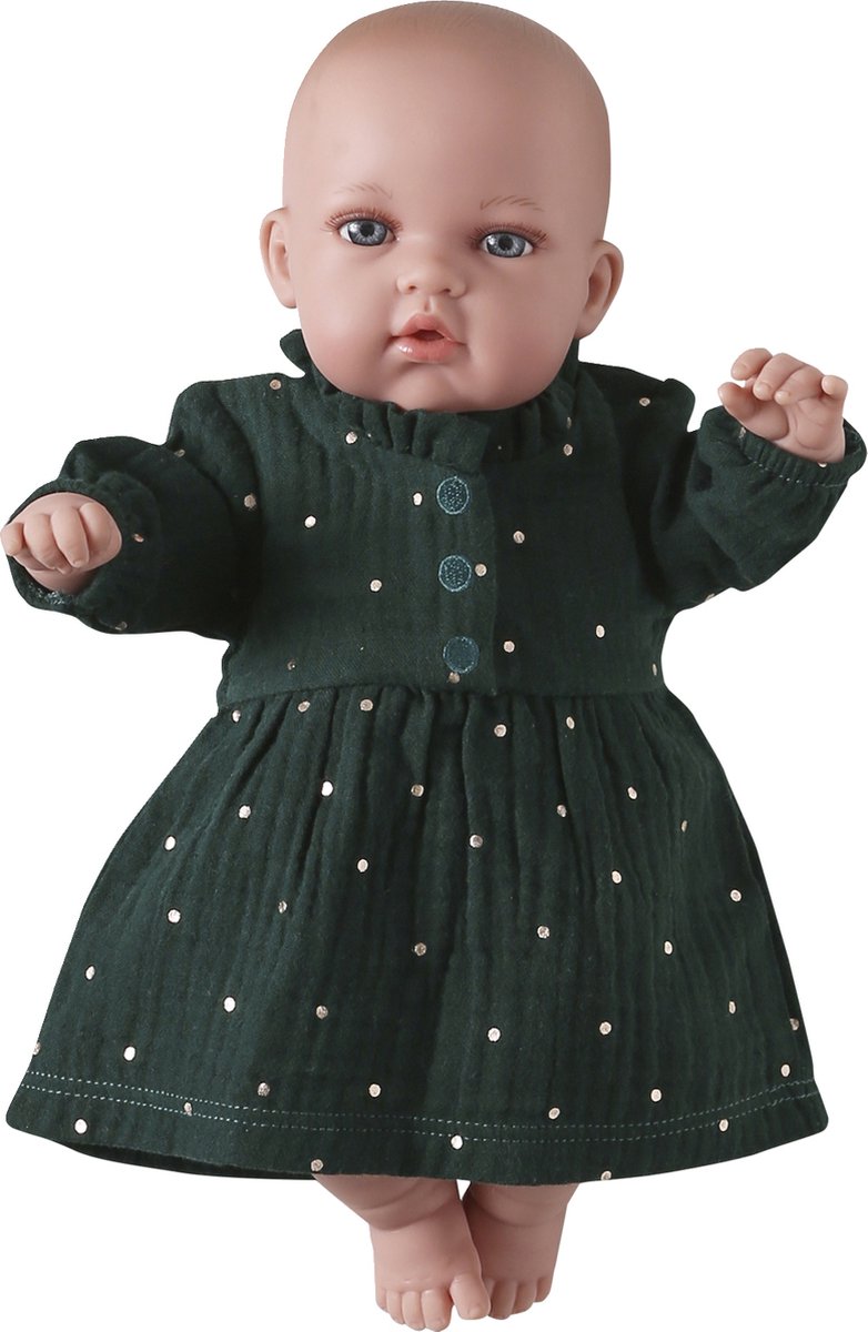 Vertbaudet Jurk van katoengaas voor pop