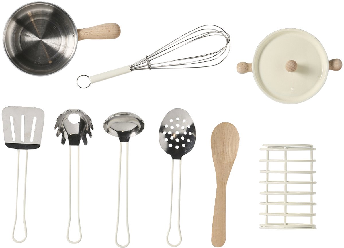 Vertbaudet Keukenset van metaal en FSC 100%®-hout