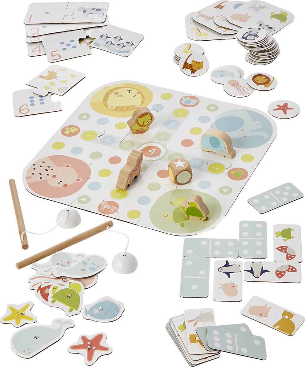 Vertbaudet Koffer Mijn eerste spelletjes