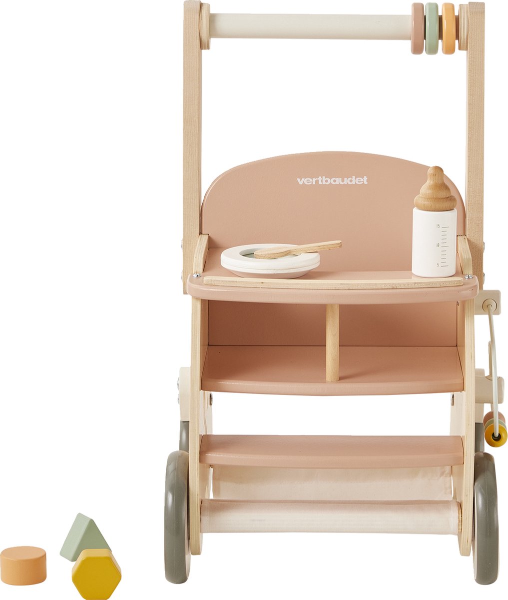 Vertbaudet Loopstoeltje met zitje van FSC® hout