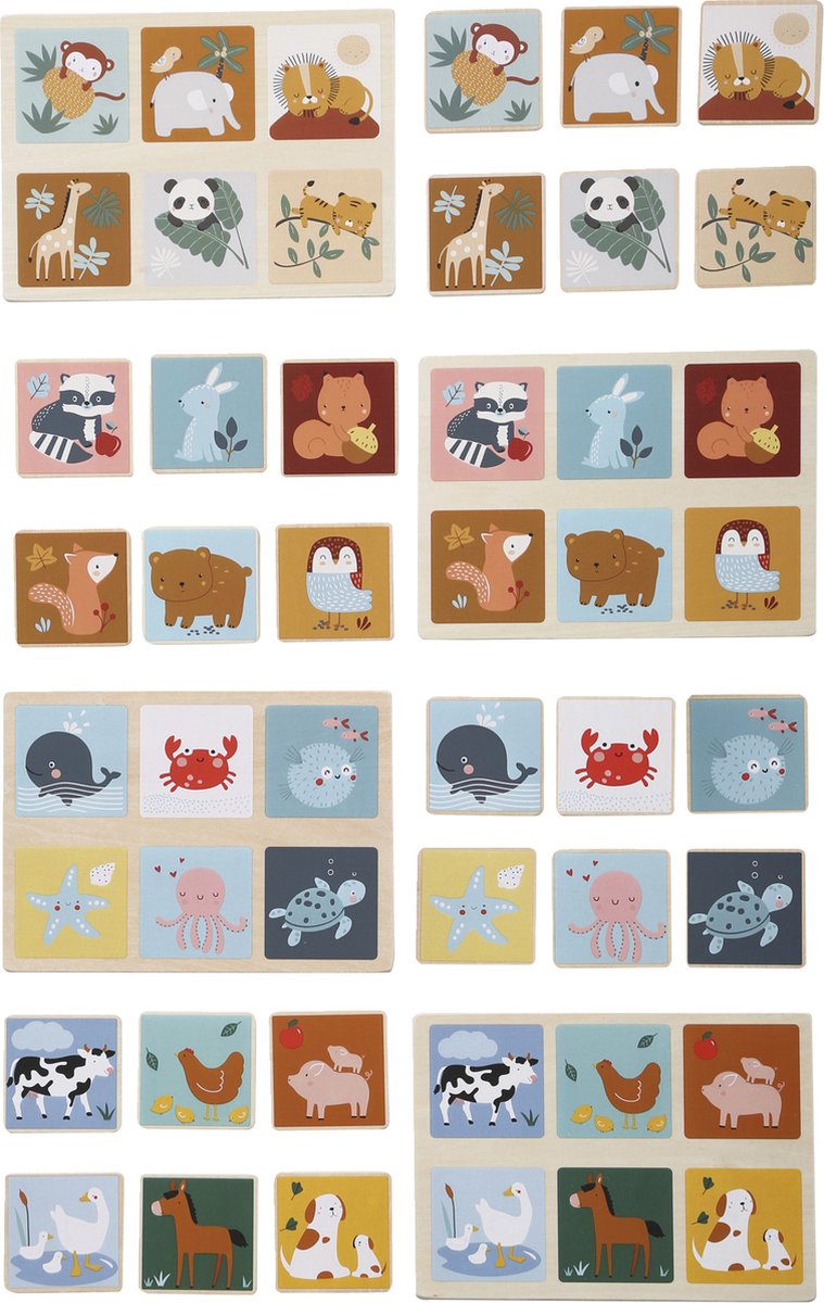 Vertbaudet Lotto met houten dieren FSC?