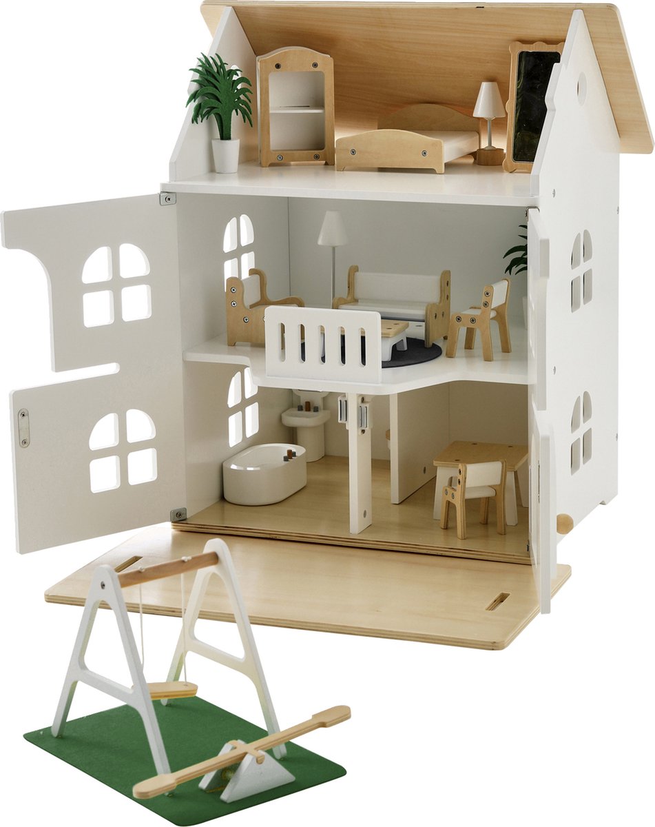 Vertbaudet Romantisch poppenhuis + meubilair