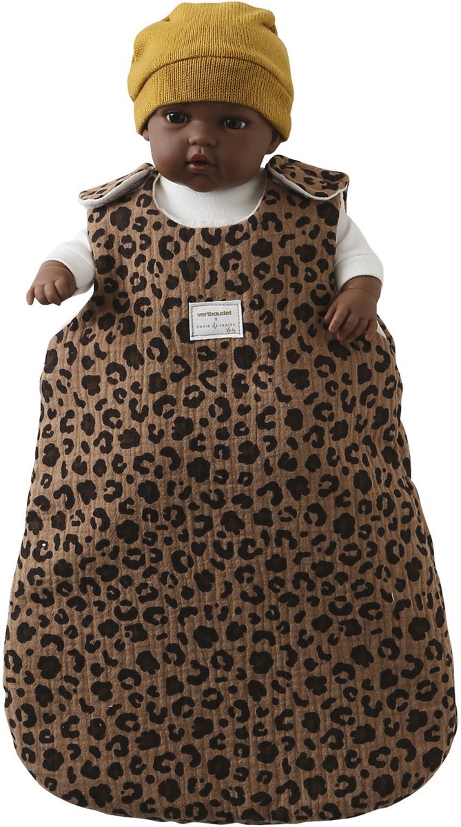 Vertbaudet Trappelzak voor poppen luipaard VERTBAUDET x ENVIE DE FRAISE