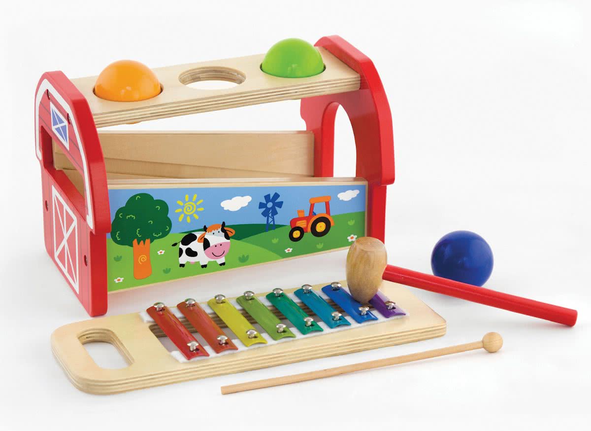 Viga Toys - Hamerbalspel & Metallofoon