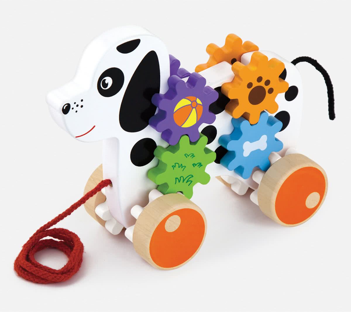Viga Toys - Hond met Roterende Tandwielen