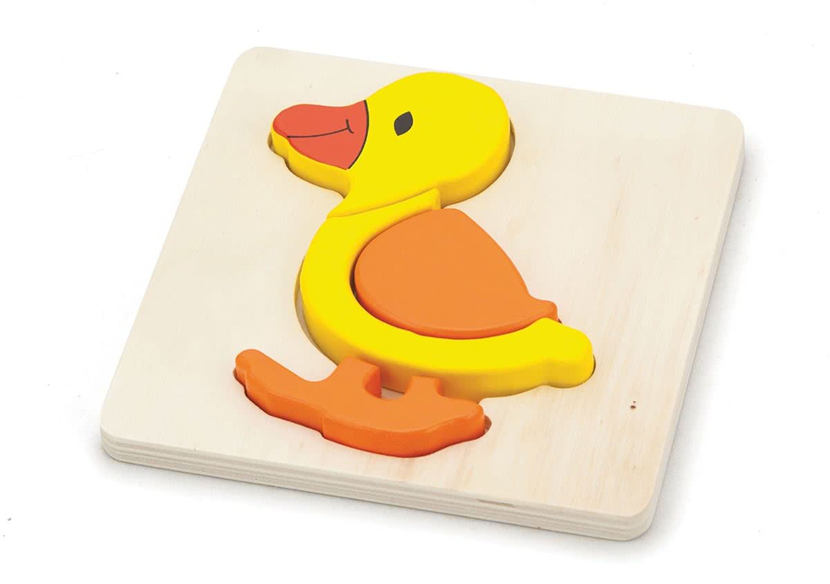 Viga Toys - Mini Puzzel - Eend
