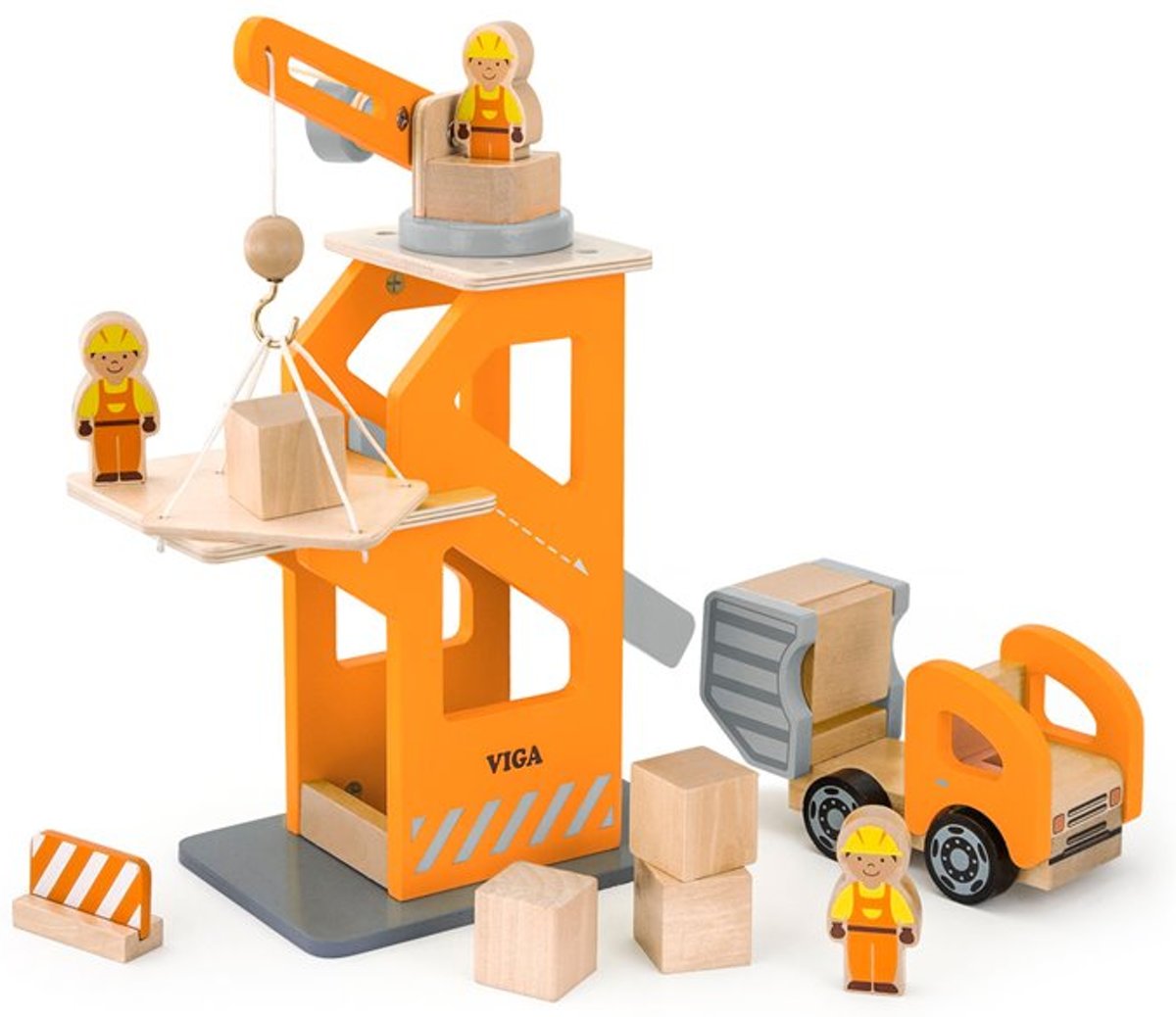 Viga Toys - Speelgoedgarage