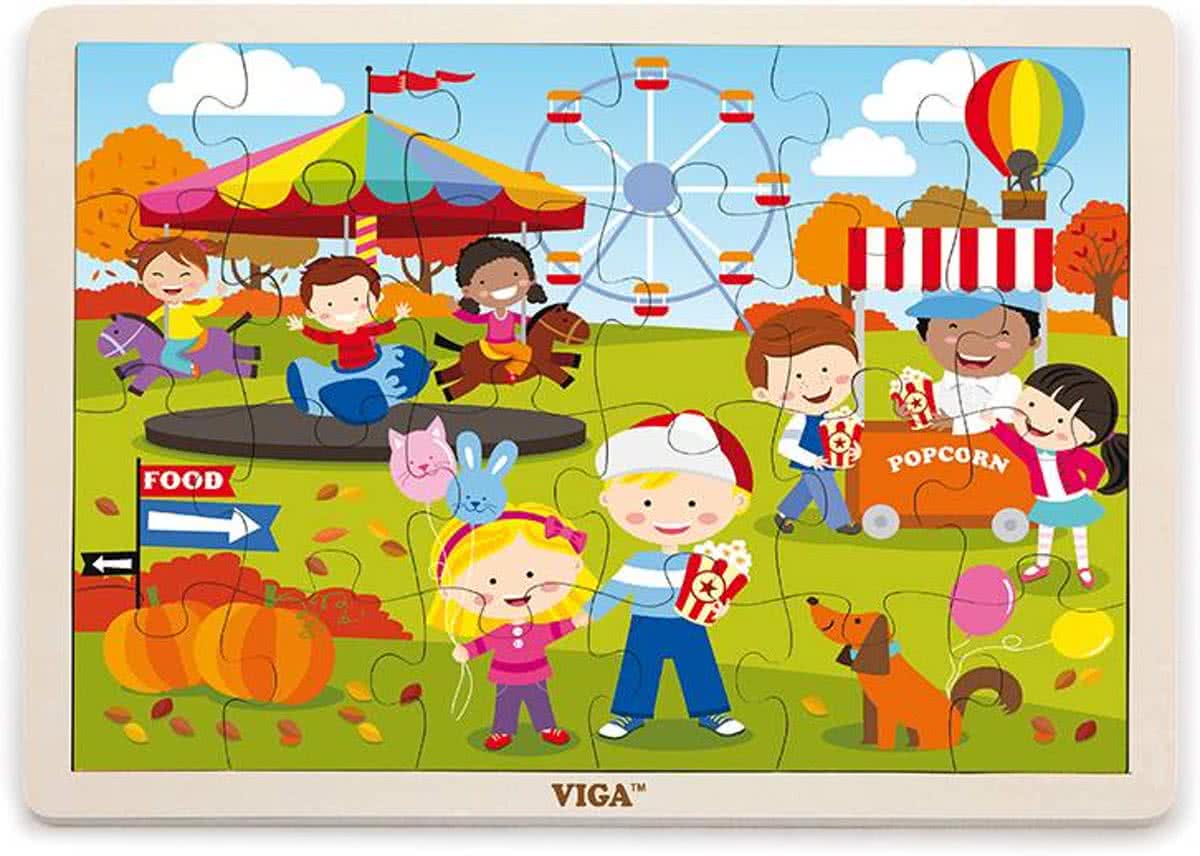 Vigatoys - Puzzel - Kermis - 24st.