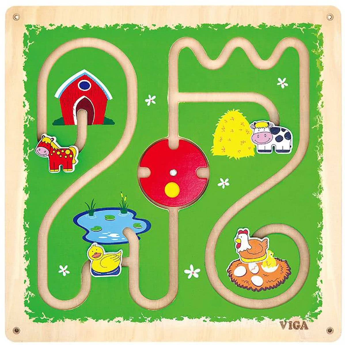 Vigatoys Boerderij - Wandspeelbord- Multi