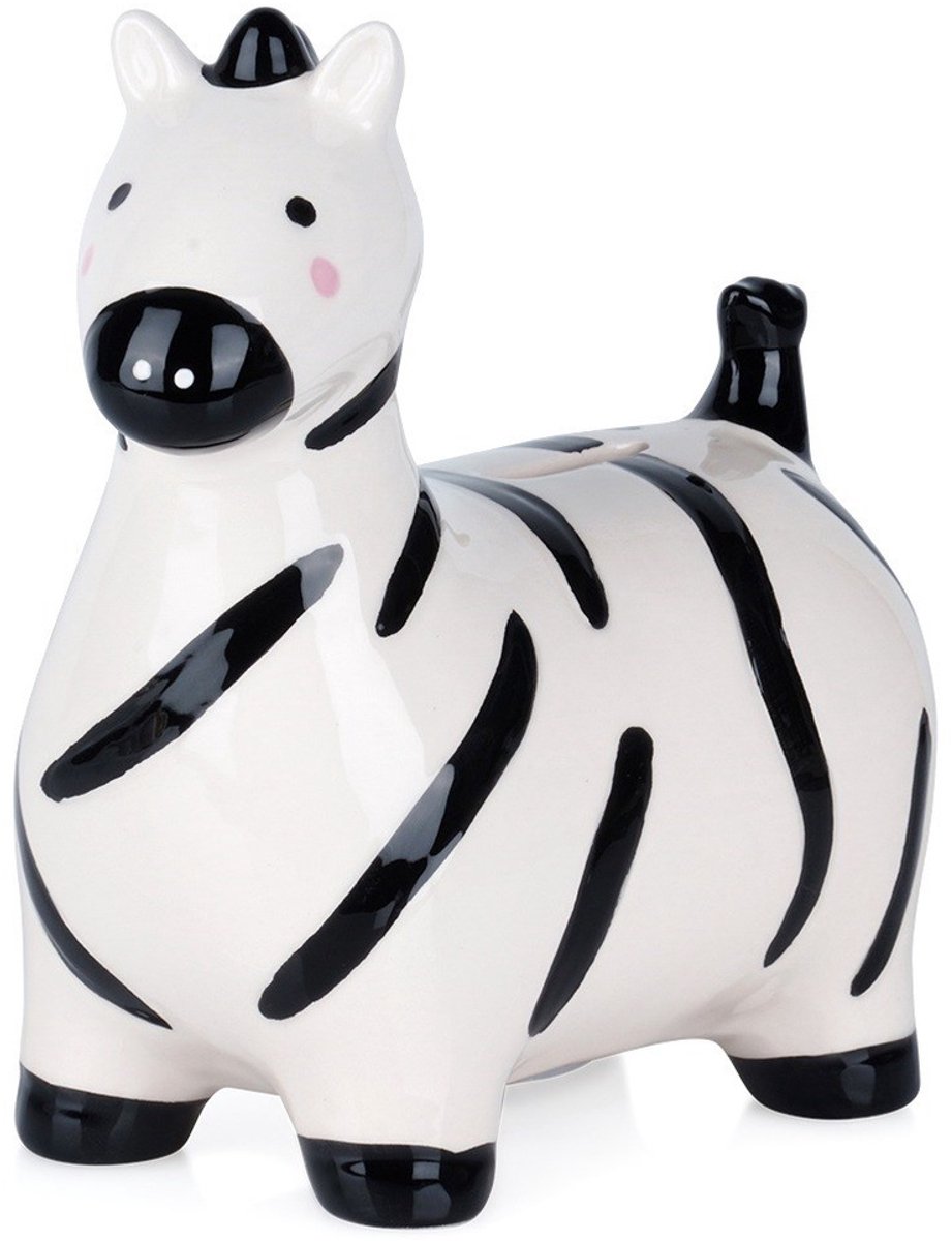 Vilde - Skarbonka - Zebra - Keramiek - Decoratief
