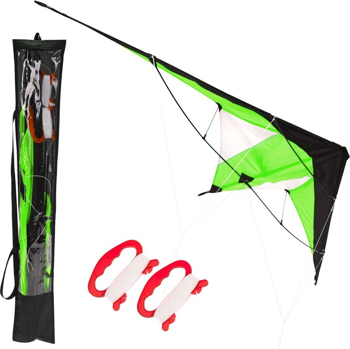 Vlieger Acrobatische Groen 120x50 cm - voor Kinderen