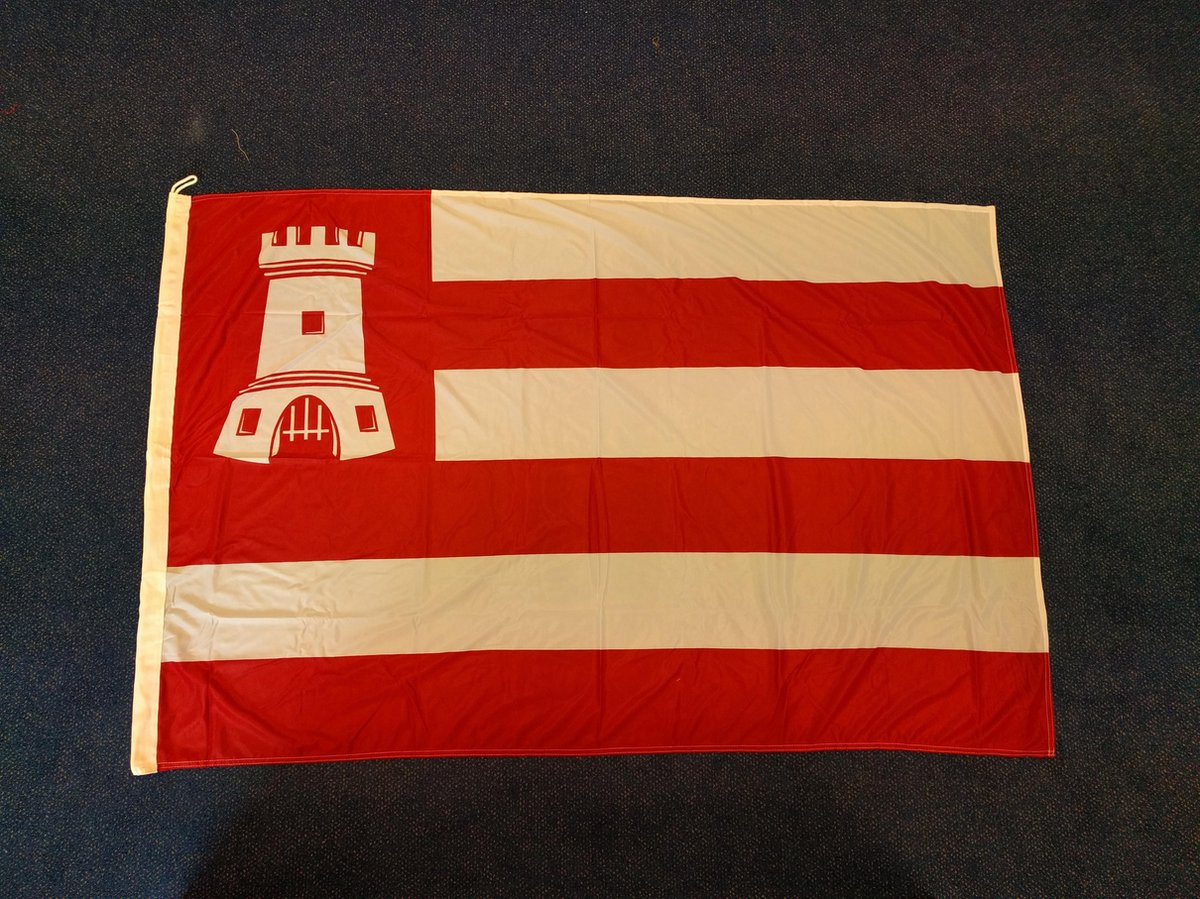 Alkmaarse vlag Alkmaar 30 x 45cm