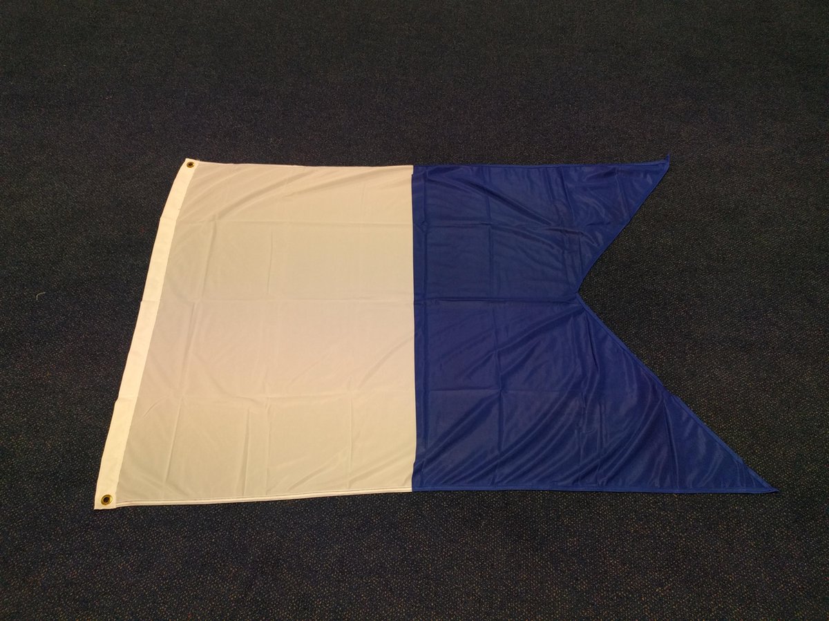 Duik alfa vlag 100 x 150 cm