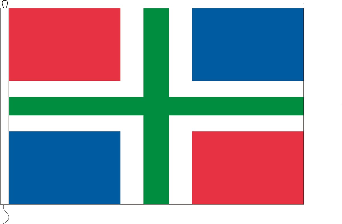 Groningse vlag Groningen 30 x 45cm