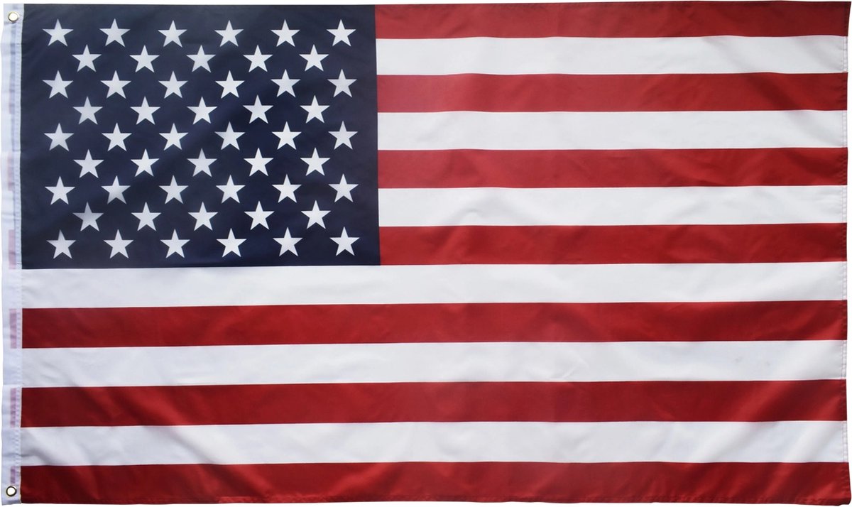VlagDirect - Amerikaanse vlag - Verenigde Staten van Amerika vlag - 90 x 150 cm.