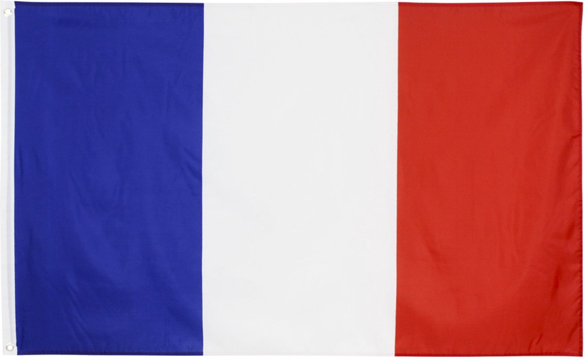 VlagDirect - Franse vlag - Frankrijk vlag - 90 x 150 cm.
