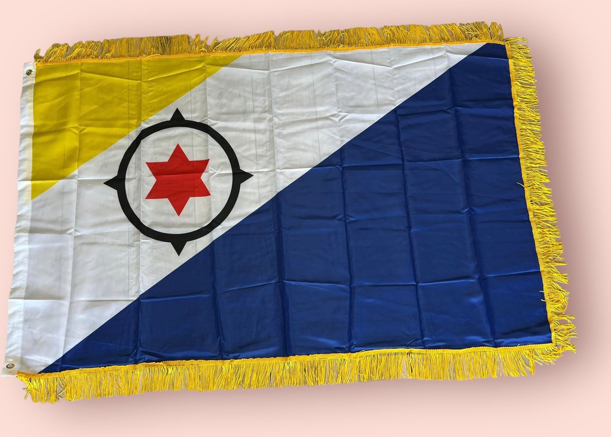VlagDirect - Luxe Bonairiaanse vlag - Luxe Bonaire vlag - 90 x 150 cm.