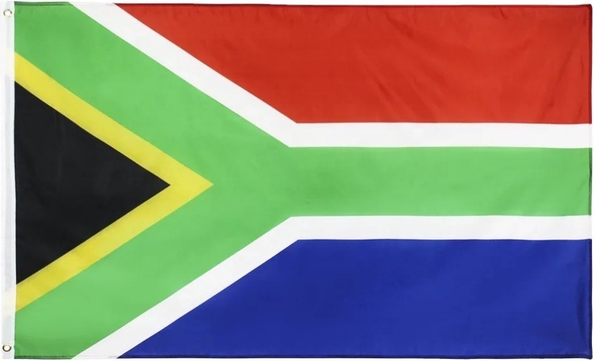 Zuid-Afrikaanse vlag - Zuid-Afrika vlag - 90 x 150 cm.