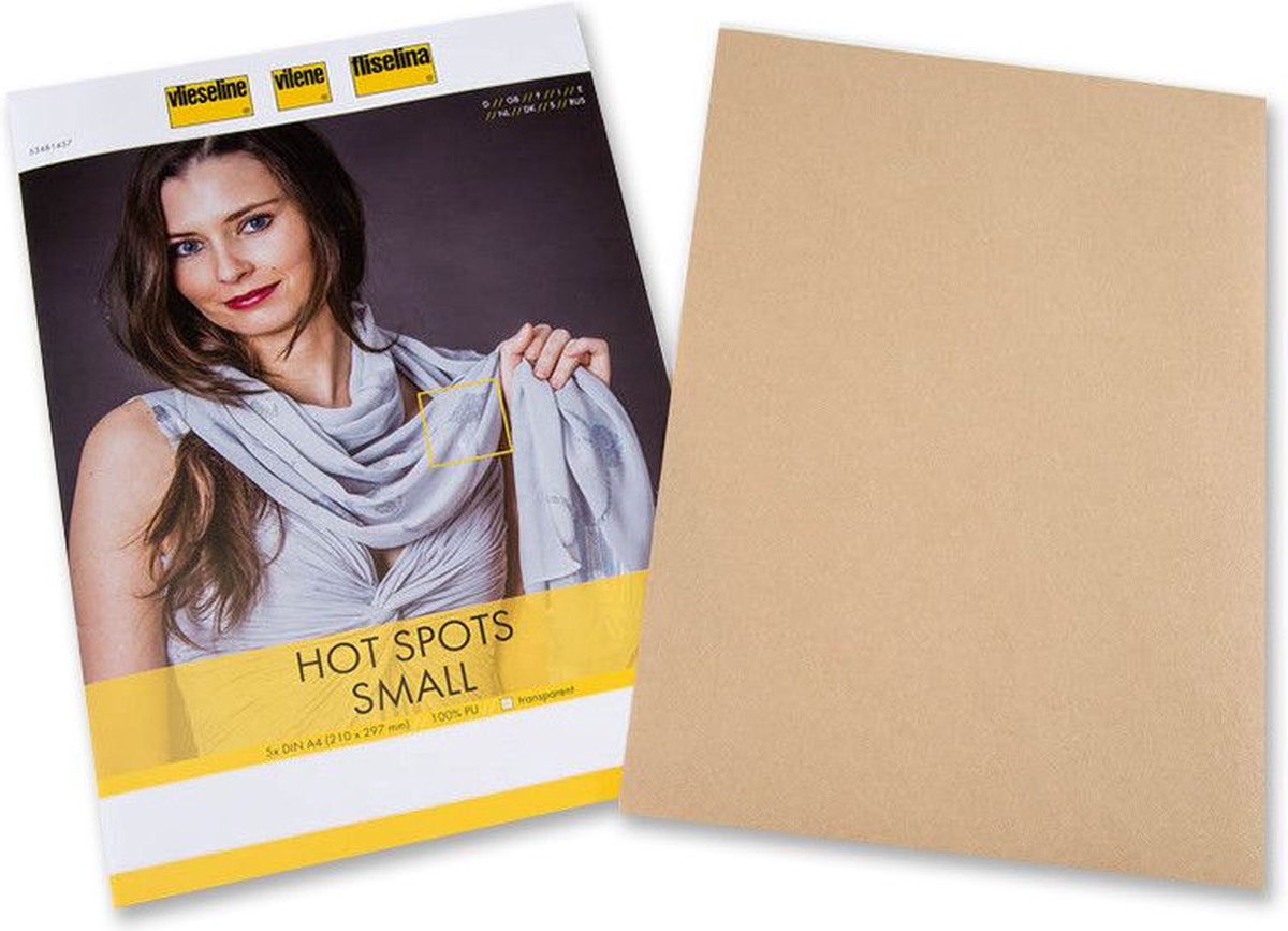 Vlieseline - Hot Spots Small op A4 formaat - 5 stuks per pakje.