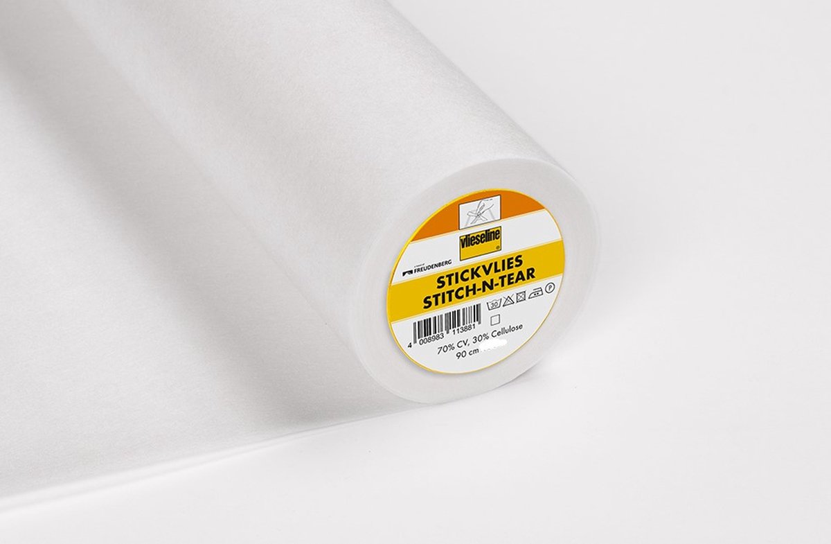 Vlieseline - Stik-en-trek borduurvlies - 90x100cm
