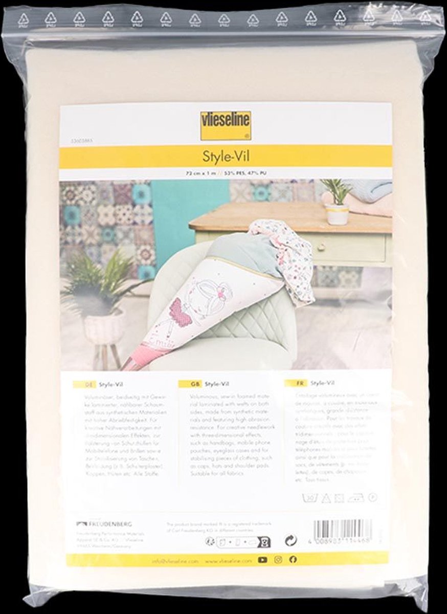 Vlieseline Style-Vil - queen size zak - 72x100cm - 1st